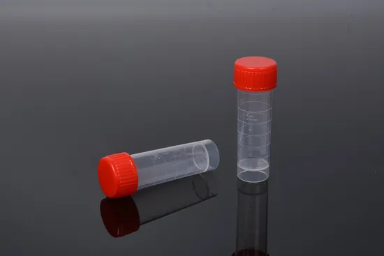 Blue, Red, White Injection Molding Jshxrt 100piece/Bag φ 20× 58mm Medical Storage Cryo Tube