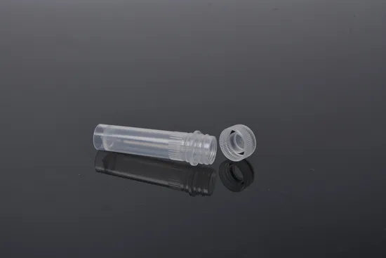 Half Hard Jshxrt 100piece/Bag φ 20× 58mm Medical Storage Tube Cryotube Vials 