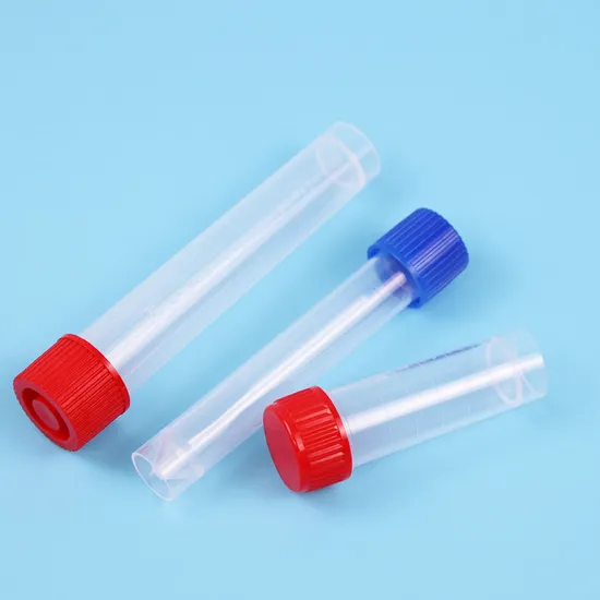 100piece/Bag PP Jshxrt φ 20× 58mm Medical Storage Cryovial Tube 