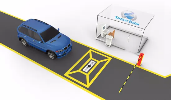 FDA Approved China Factory Supply Under Vehicle Scanning System 
