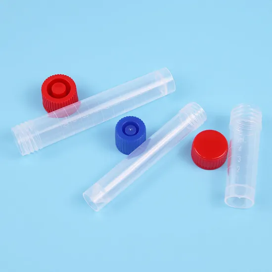 φ 20× 58mm Medical Storage Tube Viral Sample Transport Vial 