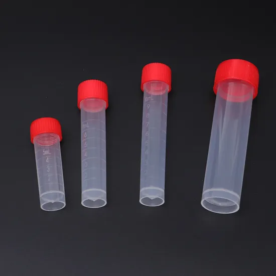 Half Hard with Logo Printing Medical Storage Tube Cryotube Vials 
