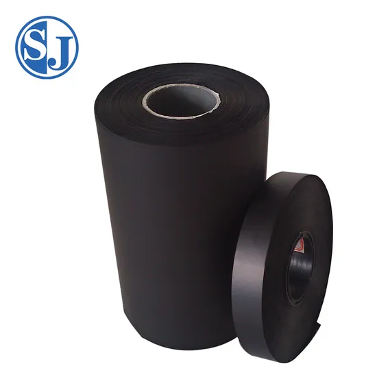 Polyethylene Material Black Conductive Stretch Film for Aviation 
